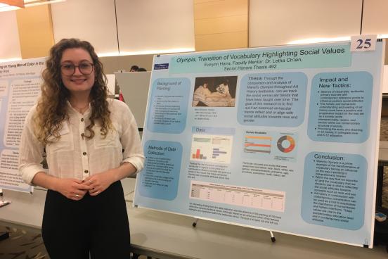 Art History major selected as Arts & Humanities commencement speaker