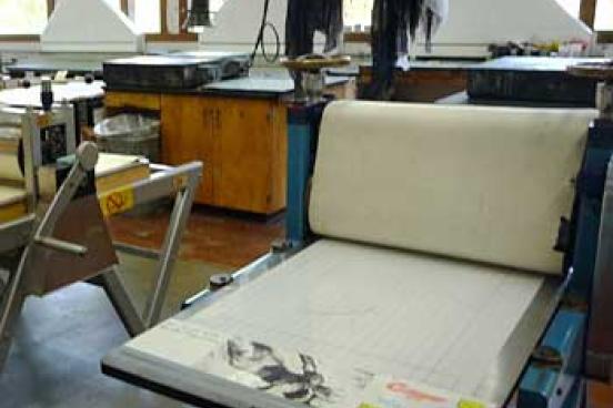 Printmaking equipment