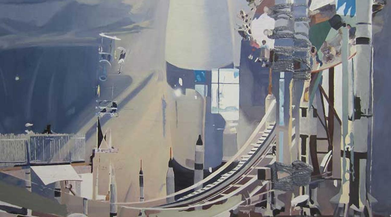 Student painting